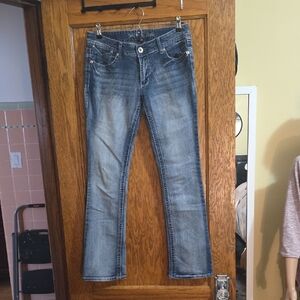 Blue Women's Bootcut Jeans